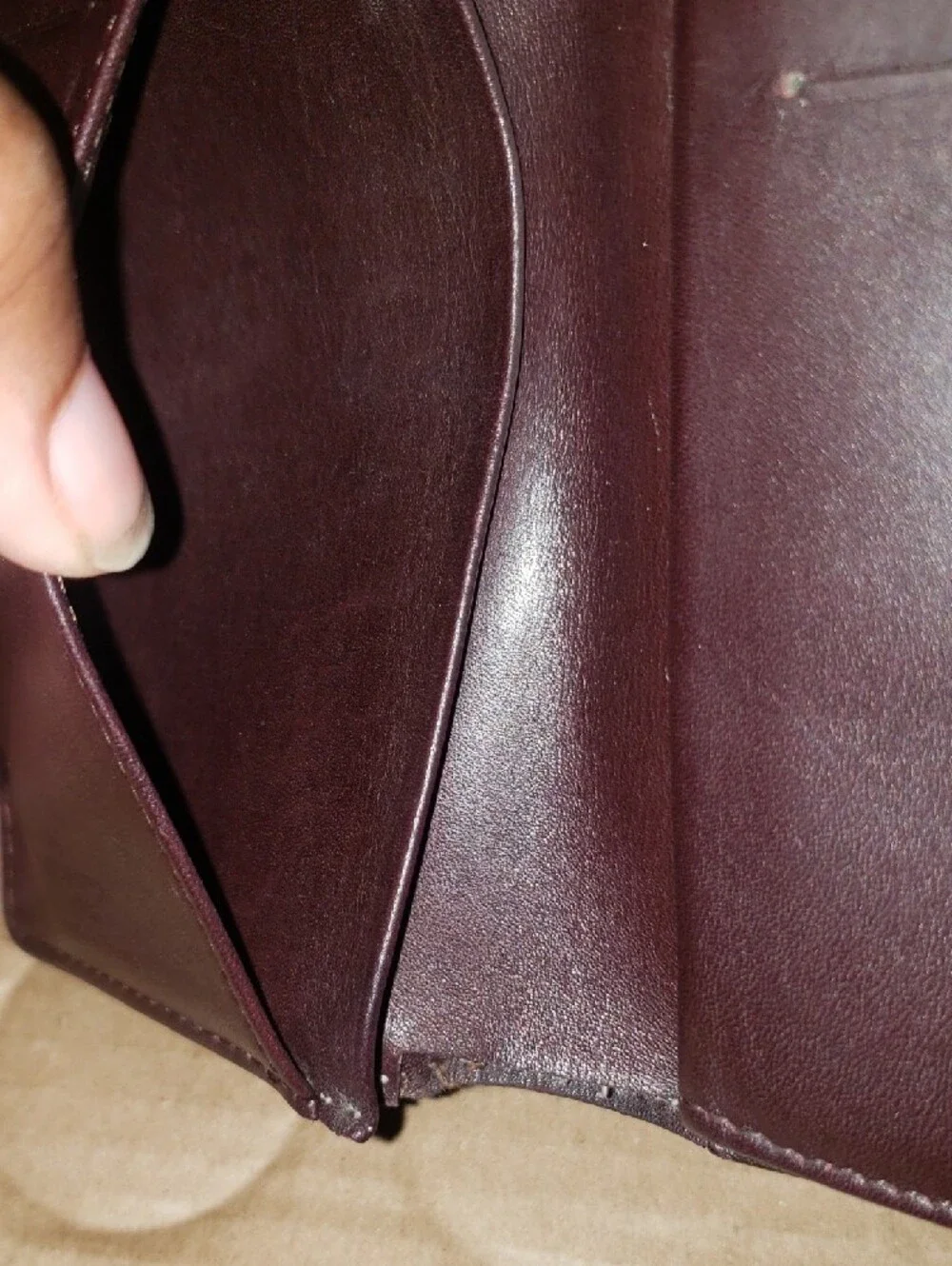 Louis Vuitton glossy patent